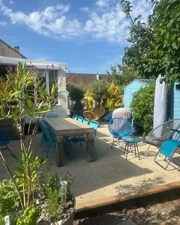 Feriehus Maison Fleurie Aux Volets Bleus Port-en-Bessin-Huppain