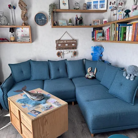 Maison Fleurie Aux Volets Bleus Feriehus